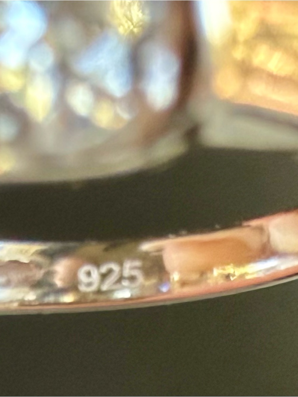 NWOT 1.50 ctw Lab Created White Sapphire 5-stone Anniversary Ring in SS sz 7 - Picture 4 of 6